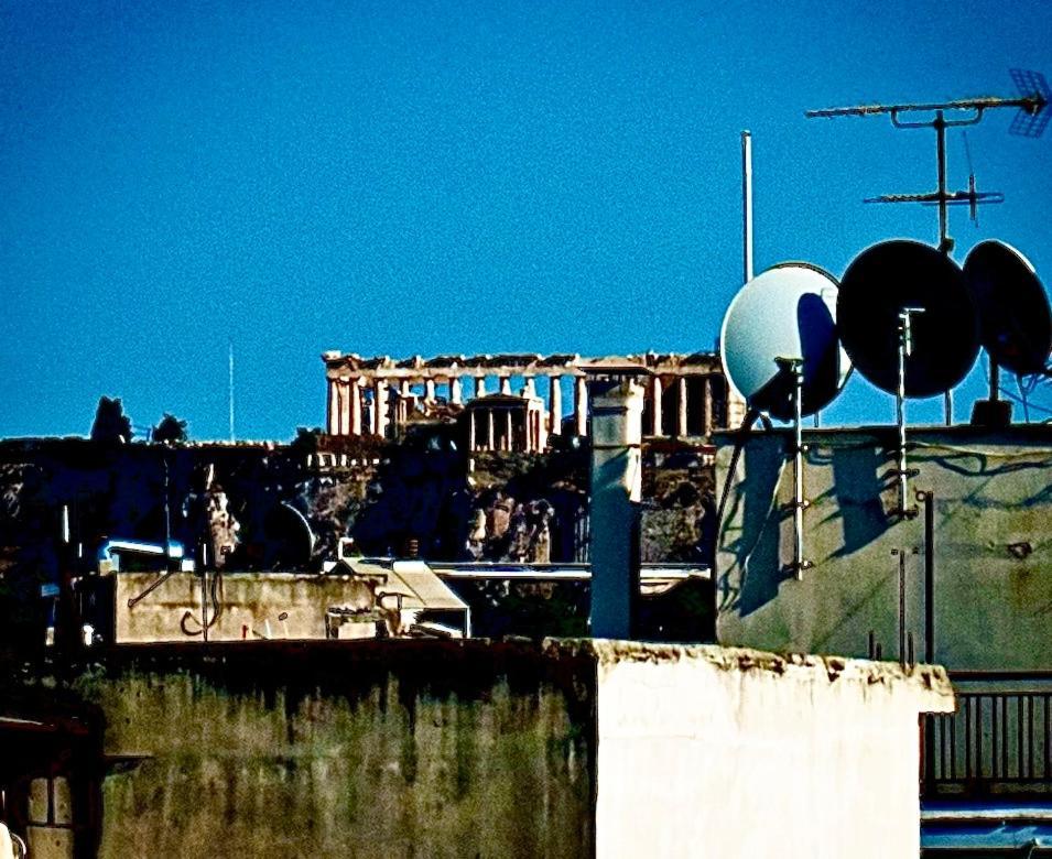 Acropolis Casa Historical Centre Top Floor Luxury Suite 150 Meters To Metro Athena Bagian luar foto